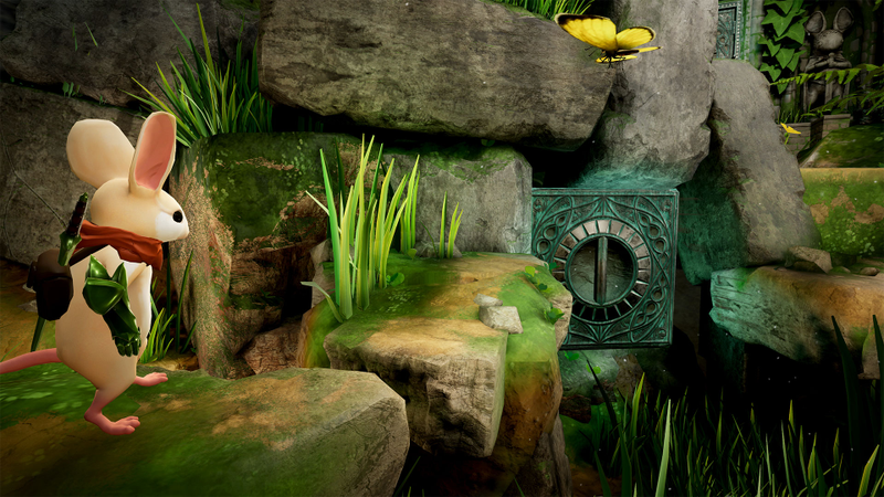 Illustration for article titled VR Game Moss Wants To Make This Tiny Mouse Your Best Friend
